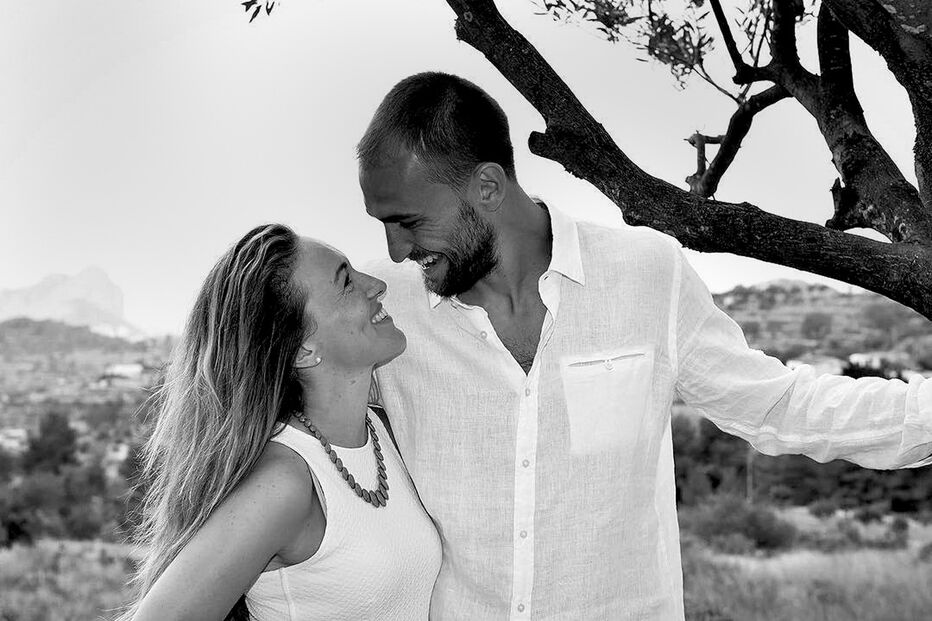 Bas Dost e Anne Fleur mantêm uma relação há cerca de sete anos