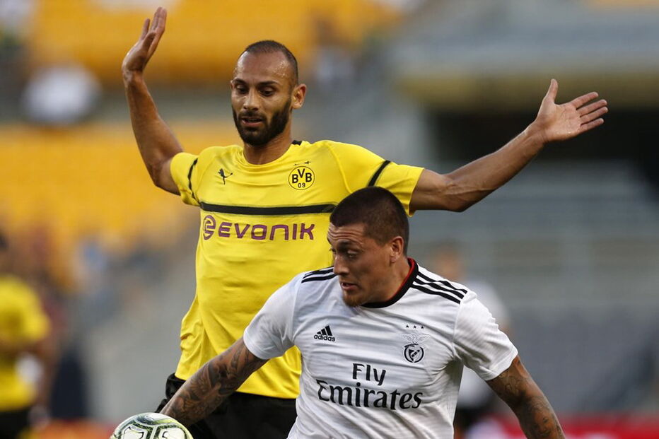 Benfica e Dortmund disputaram jogo nos EUA