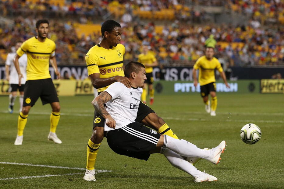 Benfica e Dortmund disputaram jogo nos EUA