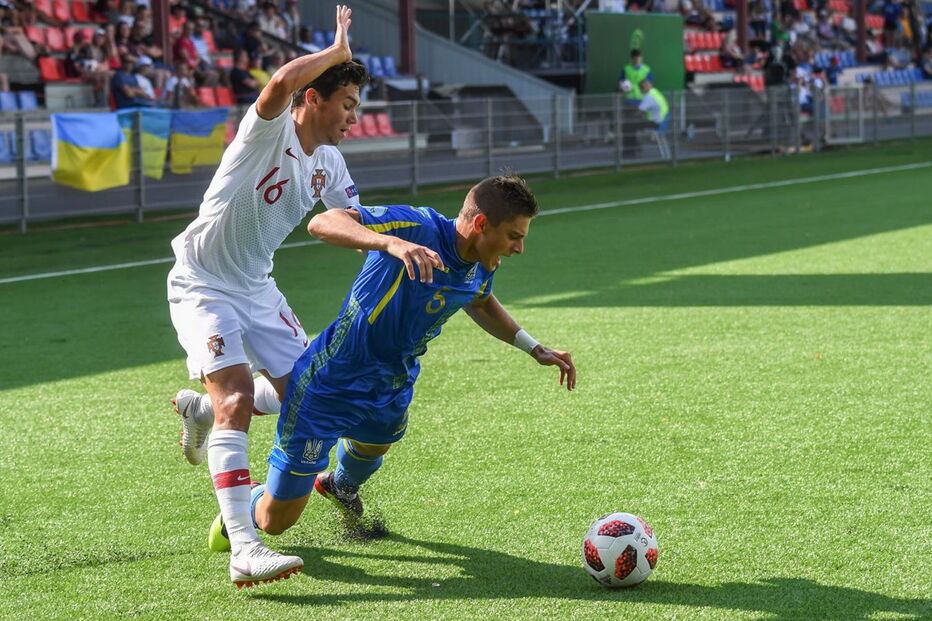 Portugal bateu a Ucrânia em jogo do Europeu de Sub 19