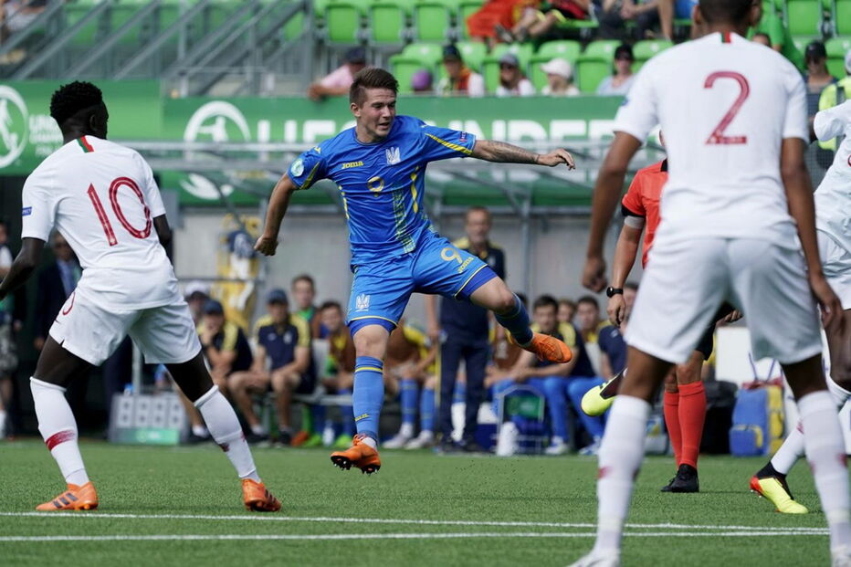 Portugal bateu a Ucrânia em jogo do Europeu de Sub 19