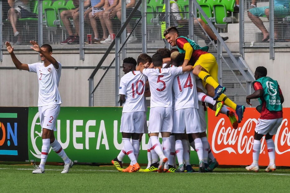  Portugal bateu a Ucrânia em jogo do Europeu de Sub 19