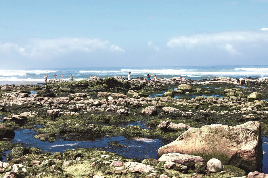 Praias da costa atlântica