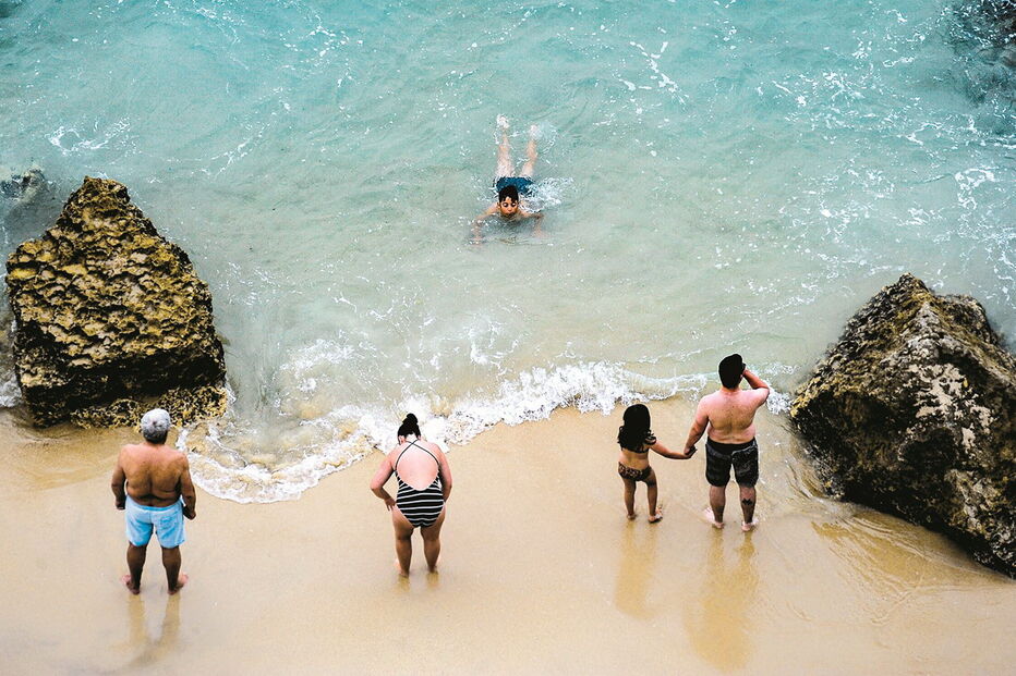 Praias da costa atlântica