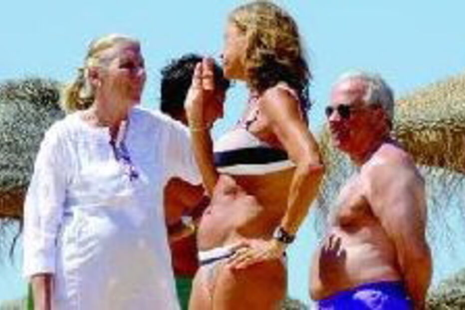 Ricciardi de férias com amigos e família