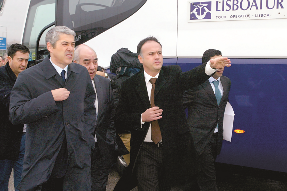 José Sócrates foi primeiro-ministro, entre março de 2005 e junho de 2011, e Paulo Campos foi secretário de Estado das Obras Públicas no mesmo período    