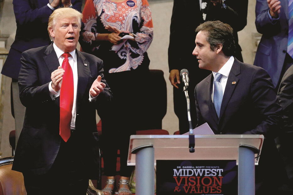 Michael Cohen  foi durante décadas o braço-direito de Trump