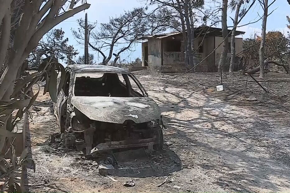 Grécia, incêndios, mortos