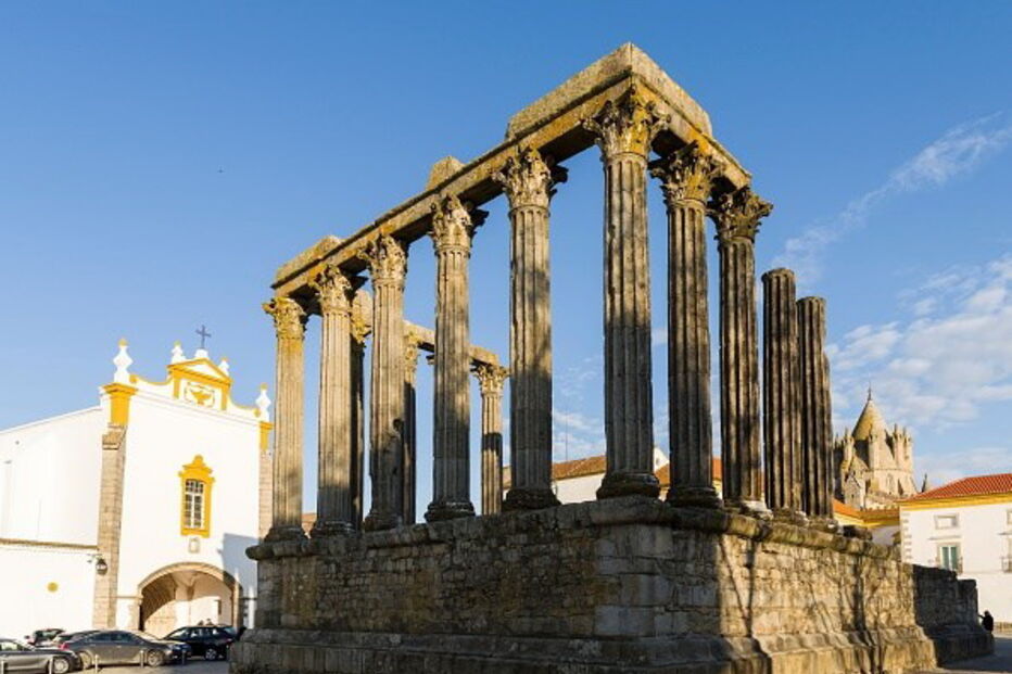 Templo Romano em Évora