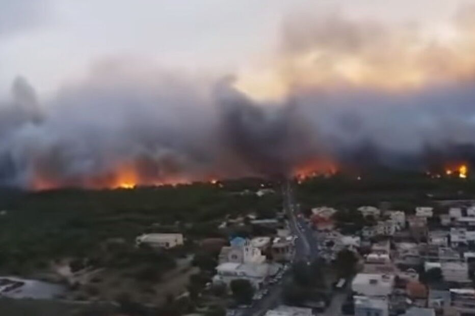 Incêndios matam na Grécia