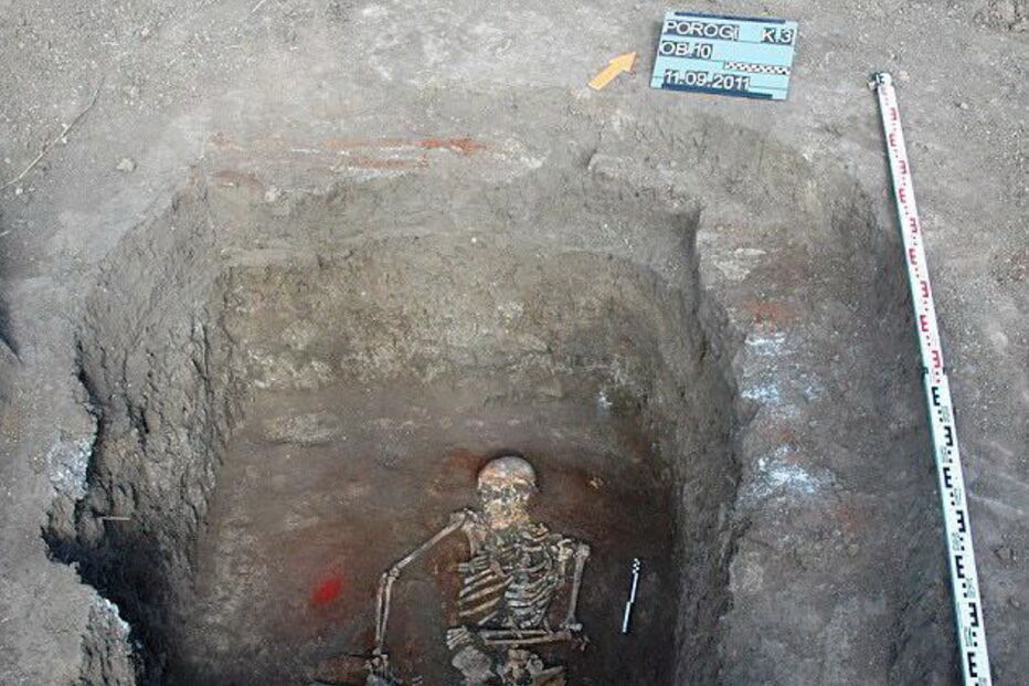 Ossadas foram encontradas nas margens do rio Dniestre, na Ucrânia