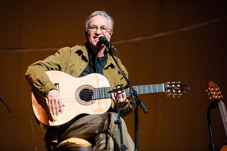Caetano Veloso em palco