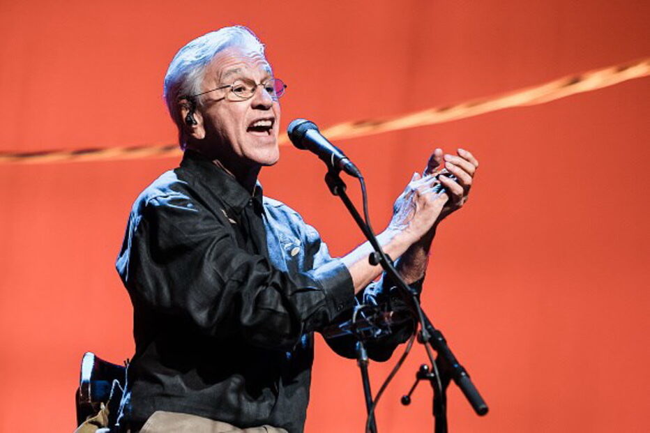 Caetano Veloso em palco