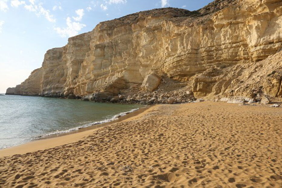 Praia Vermelha, Creta