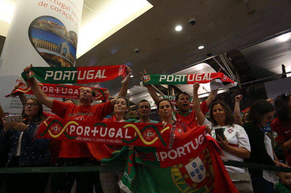 Adeptos recebem campeões da Europa de sub-19 