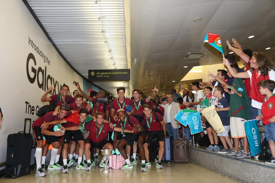 Campeões da Europa de sub19