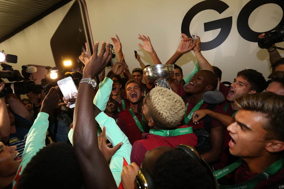 Campeões da Europa de sub19