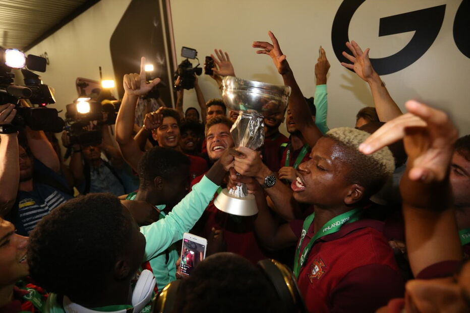 Campeões da Europa de sub19