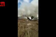 Avião despista-se no méxico