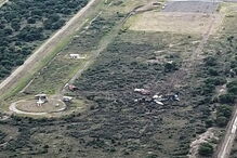 Aeronovave incendiou-se momentos depois do acidente