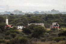 Aeronovave incendiou-se momentos depois do acidente