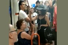 Mulher grita contra imigrante no metro de Madrid