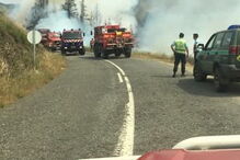 Incêndio deflagra em Mirandela