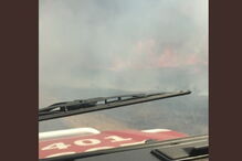 Incêndio deflagra em Mirandela