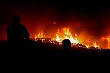 O inferno das chamas de Monchique que chegaram à vila