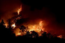 O inferno das chamas de Monchique que chegaram à vila