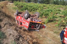 Acidente em Amarante fere bombeiros de Vila Meã