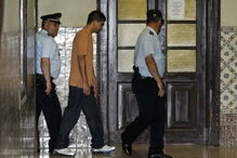 Wellington Nazaré durante o julgamento pelo assalto ao BES de Campolide