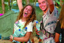 Centenas de festivaleiros chegaram ao Festival Sudoeste antes dos concertos