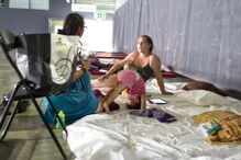 Arena de Portimão transformada em refúgio para vítimas dos fogos