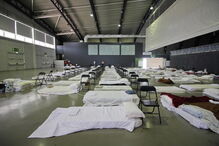 Arena de Portimão transformada em refúgio para vítimas dos fogos