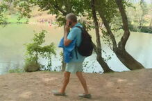 Marcelo Rebelo de Sousa visitou várias praias fluviais do Centro do País