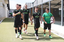 Bas Dost e Bruno Fernandes no Sporting