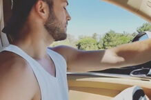 David Carreira sai do carro em andamento e publica vídeo nas redes sociais