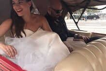 Casamento de Helga Posser, 'ex' moranguita e Just Girl