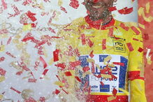 Raúl Alarcón venceu a etapa isolado e aumentou a vantagem sobre o segundo classificado, Jóni Brandão 