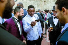 O cantor angolano Matias Damásio foi um dos convidados