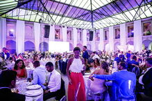 A animação durou até de madrugada