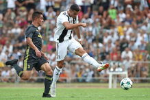 Ronaldo com a camisola da Juventus