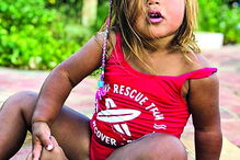 A fotografia que gerou as acusações de a apresentadora ter pintado 