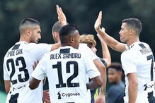 Cristiano Ronaldo volta a marcar no último jogo-treino da Juventus