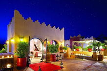 O luxuoso hotel  Kasbah Tamadot é propriedade de Richard Branson 