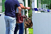 Moradia onde mulher matou marido em Abrantes