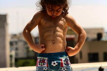 Arat de cinco anos quer ser igual a Ronaldo