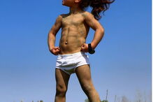 Arat de cinco anos quer ser igual a Ronaldo