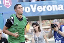 As imagens da estreia de Cristiano Ronaldo na Liga Italiana